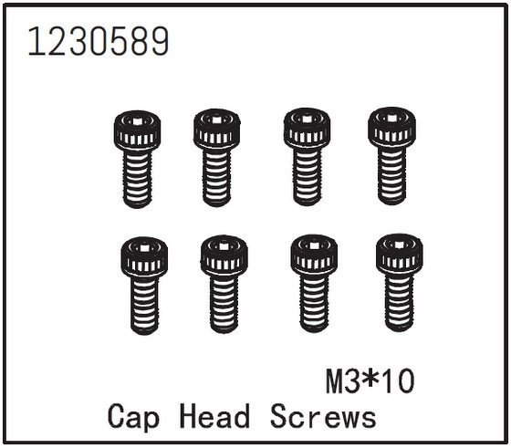 Cap Head Screw M3*10 (8)