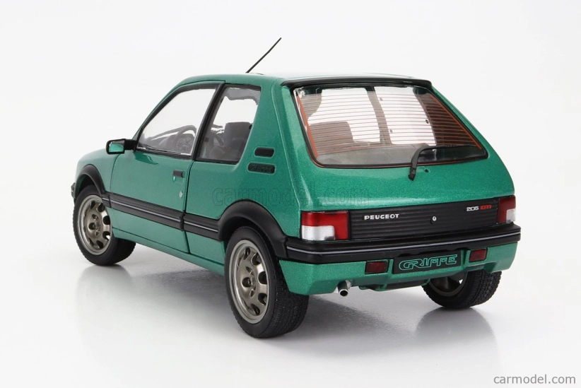 Solido Peugeot 205 1.9 Gti Griffe 1990 1:18 Green Met