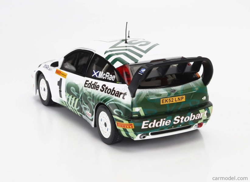 Sun-star Ford england Focus Rs Wrc 03 N 1 Rally Pirelli International 2005 Colin Mcrae 1:18 Bílá