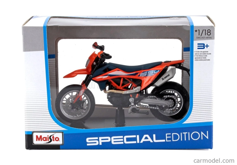Maisto KTM 690 Smc R 2023 1:18 Oranžová Černá