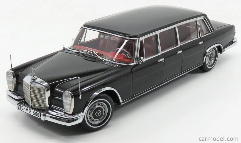 Cmc Mercedes Benz S-class 600 Pullman W100 1963 1:18 čierna