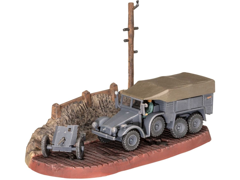 Revell Krupp Protze Kfz 69 with 3,7 cm Pak (1:76) (súprava)