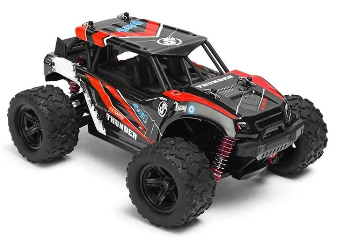 RC crawler HS Thunder, červená