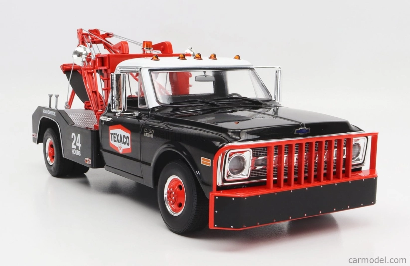 Greenlight Chevrolet C-30 Pick-up Texaco Odtahový vůz 1970 1:18, černá