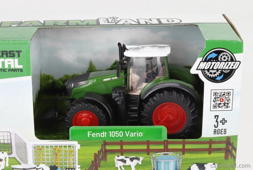 Bburago Fendt Set Farm Landt 1050 Vario Tractor 2016 1:50 Různé