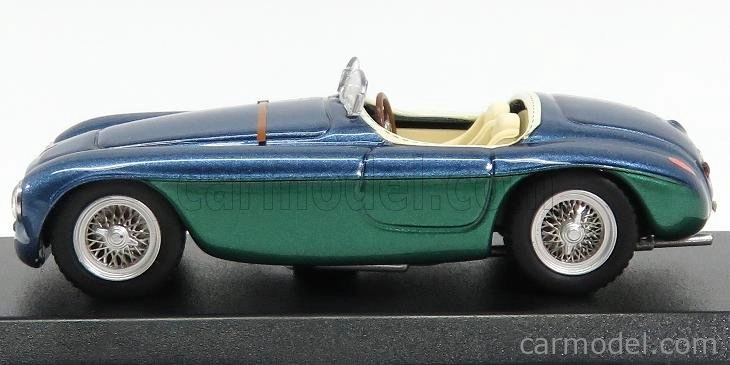 Art-model Ferrari 166mm Barchetta Ch.0064 Avvocato Gianni Agnelli Personal Car 1948 1:43 Blue
