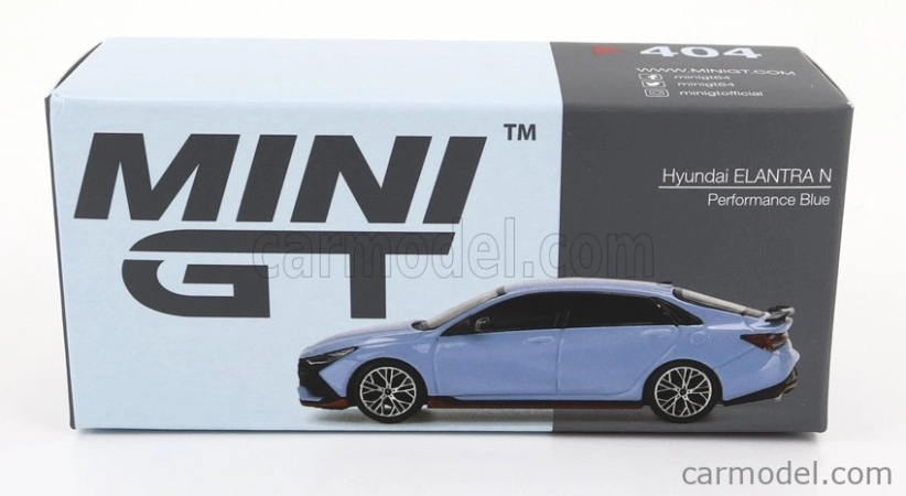 Truescale Hyundai Elantra N Lhd 2021 1:64 Performance Blue