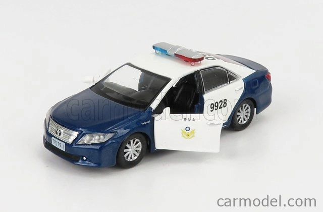 Tiny toys Toyota Camry Police Department 2011 1:64 Modrá Bílá