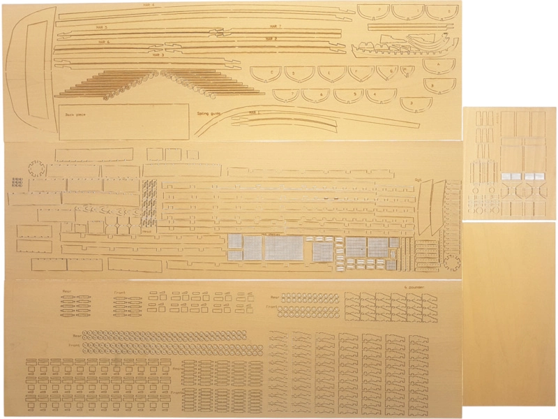 Model Shipways USF Confederacy 1778 1:64 kit