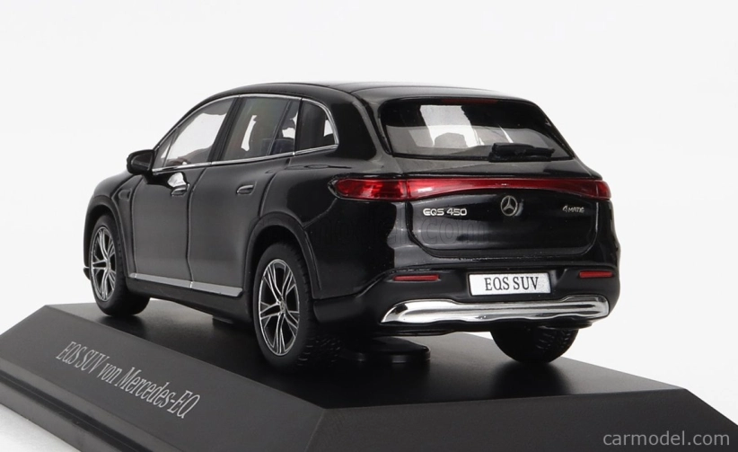 Spark-model Mercedes benz Eqs Suv (x296) Von Mercedes-eq 2022 1:43 Black