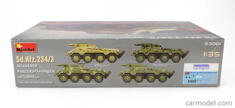 Miniart Tank Sd.kfz. 234/3 Stummel Military 1945 1:35 /
