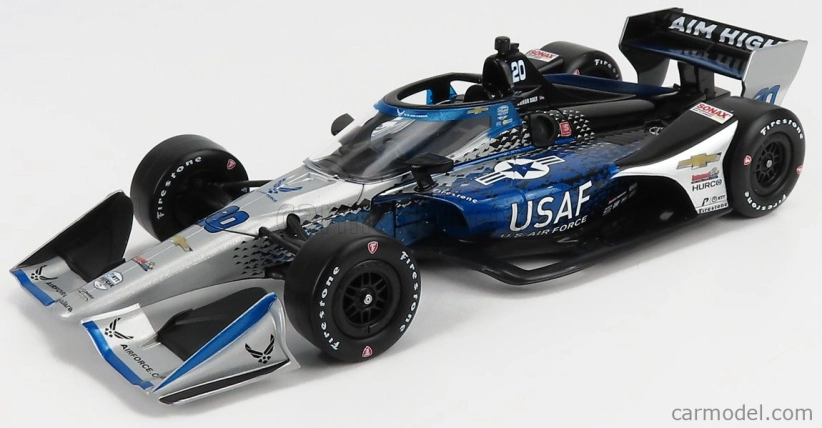 Greenlight Chevrolet Team Ed Carpenter Racing N 20 1:18, modrostříbrná