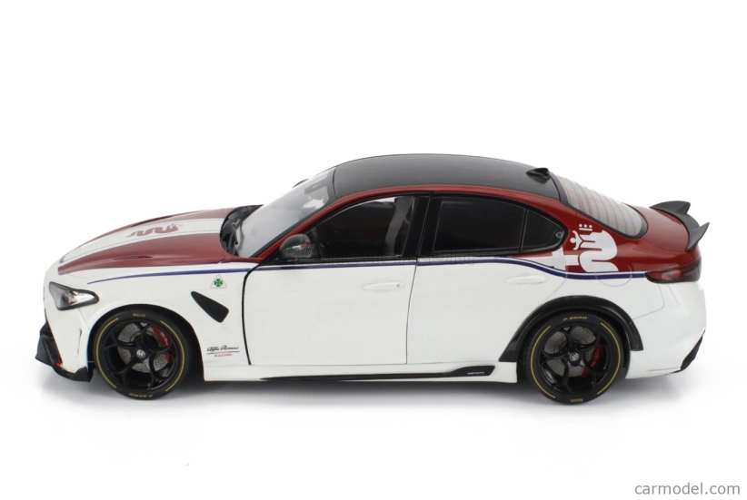 Solido Alfa romeo Giulia Gtam 2023 1:18 Biela červená