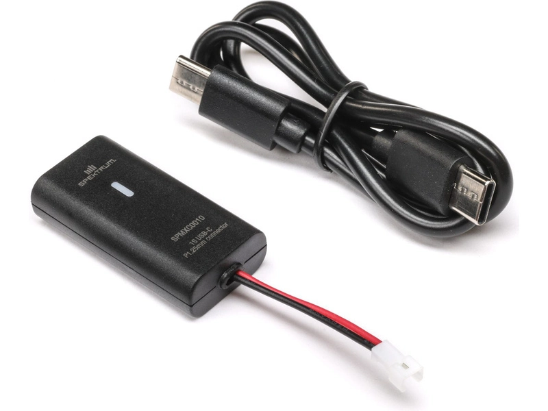 Spektrum nabíjač LiPo 1S PH1.25 USB-C 500mAh