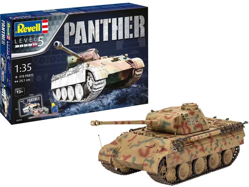 Revell Panther Ausf. D (1:35) (darčeková súprava)