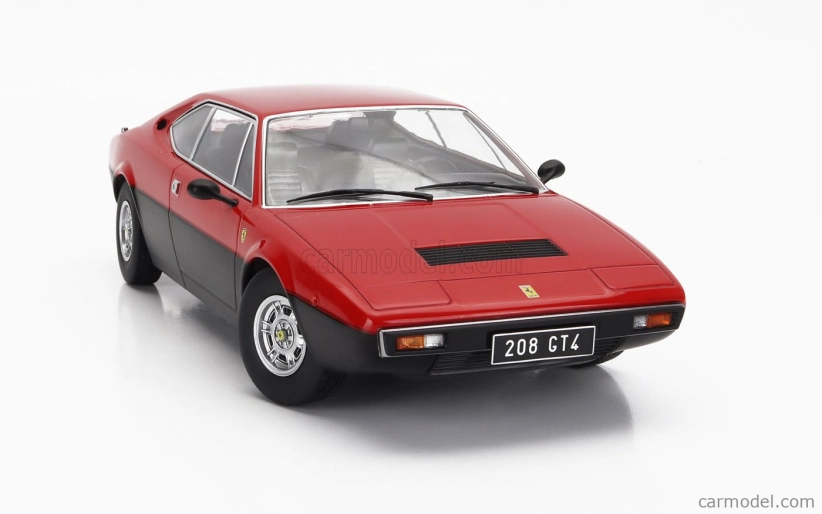 Kk-scale Ferrari Dino 208 Gt4 1975 1:18 Červená Černá