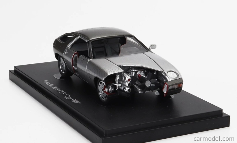 Autocult Porsche Porsche 928 Pes Type 960 Germany 1981 + Libro Fotografico Autocult - 184 Pages - Book Of The Year 2020 In German And English Language - Included Model Of The Year 1:43 Silver