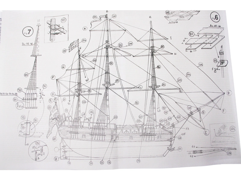 MINI MAMOLI H.M.S. Endeavour 1:143 kit