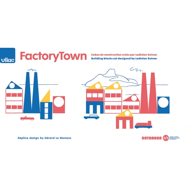 Vilac Factory Town Ladislav Sutnar