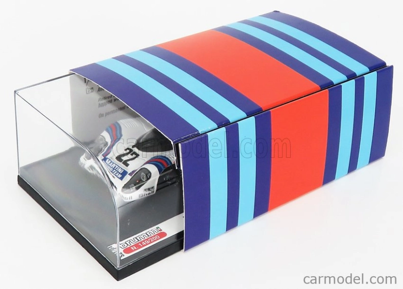 Brumm prom Porsche 917k Team Martini Racing N 22 1:43, bílá