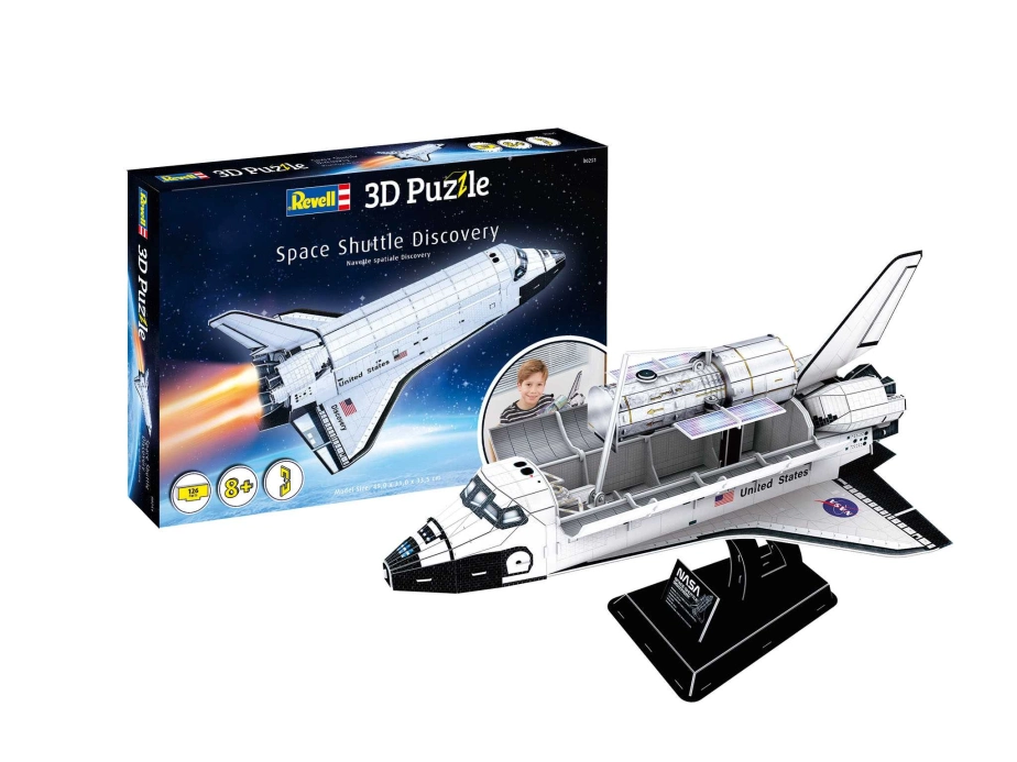 Revell 3D Puzzle – raketoplán Discovery