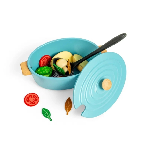 Bigjigs Toys Misa na pečenie so zeleninou
