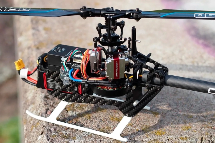 RC vrtulník M2 V3 Pro, oranžová