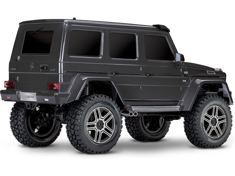 RC auto Traxxas TRX-4 Mercedes G500 1:10 s LED osvětlením TQi, modrá
