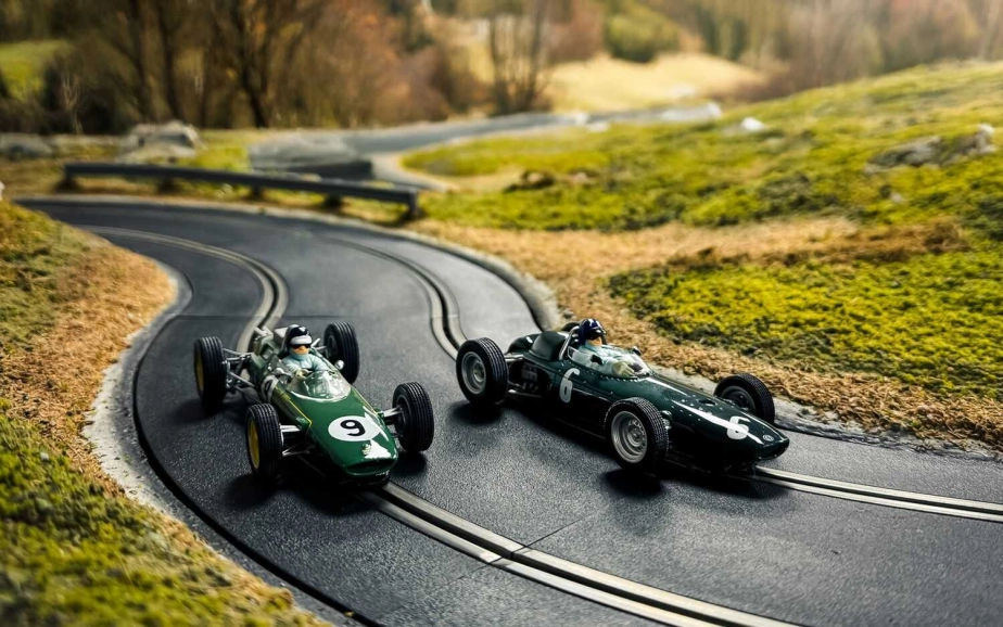 Autíčko Single Seater SCALEXTRIC C4580A - 1963 Monaco Carlo Grand Prix Twin Pack (1:32)