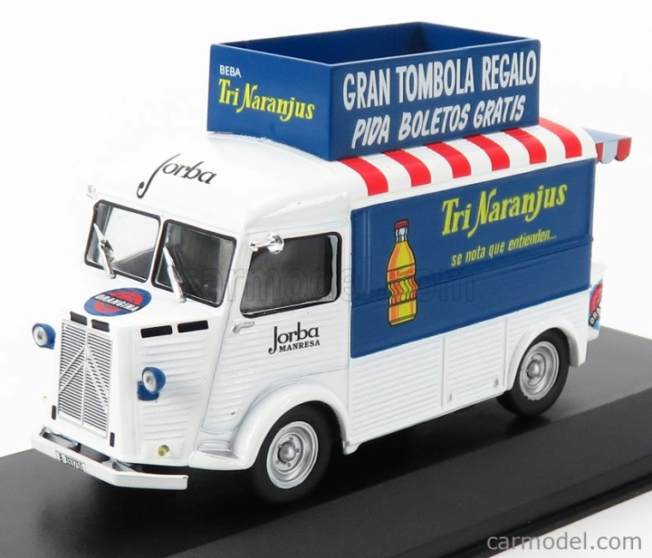 Edicola Citroen Type-h  Van Tri-naranjus 1959 1:43 Bílá Modrá