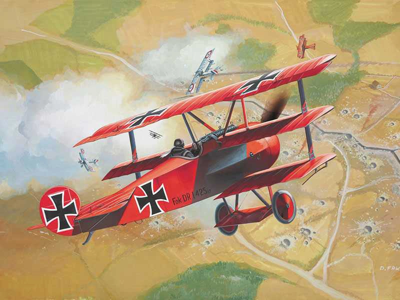 Revell FOKKER DR.1 Triplane (1:72) súprava