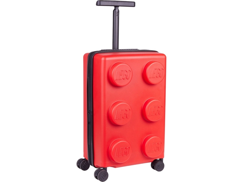 Cestovný kufor LEGO s možnosťou rozšírenia 20" - červený