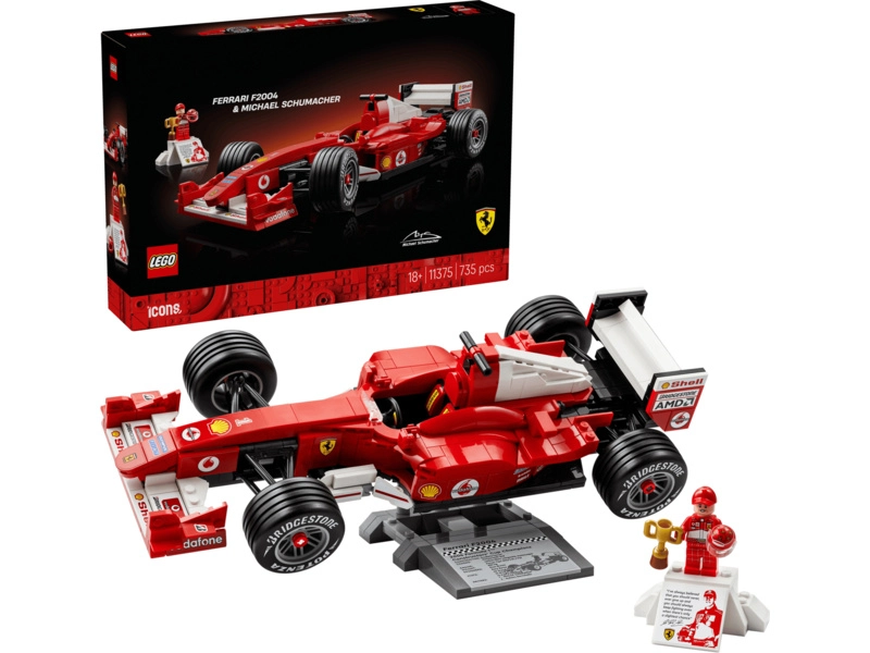 LEGO Icons - Ferrari F2004 a Michael Schumacher