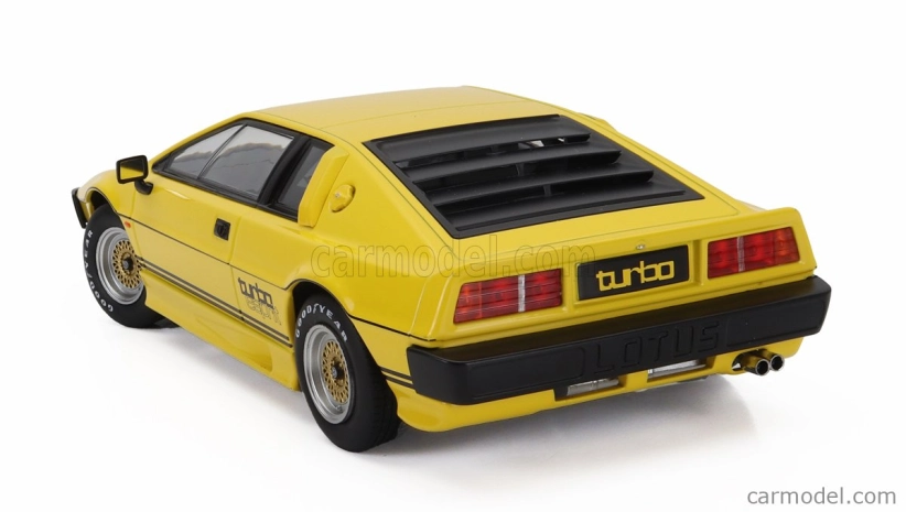 Lotus Esprit Turbo 1981 v mierke 1:18 žlto-čierny