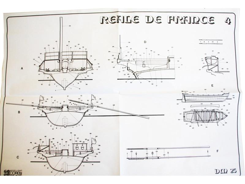 COREL Reale de France 1:60 kit