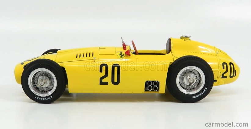 Cmc Ferrari F1 Set 2x Lancia D50 N 20 6. Gp Belgicka 1956 A.pilette + D50 N 6 Winner Gp Torino 1955 A.ascari 1:18 Červená Žltá
