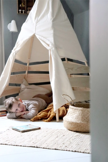 Malé vonkajšie teepee pre nohy