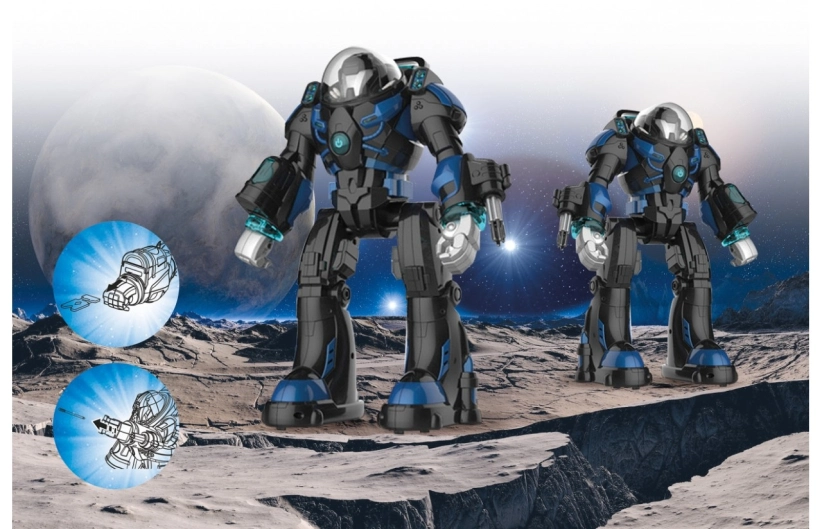 Robot Spaceman, čierna