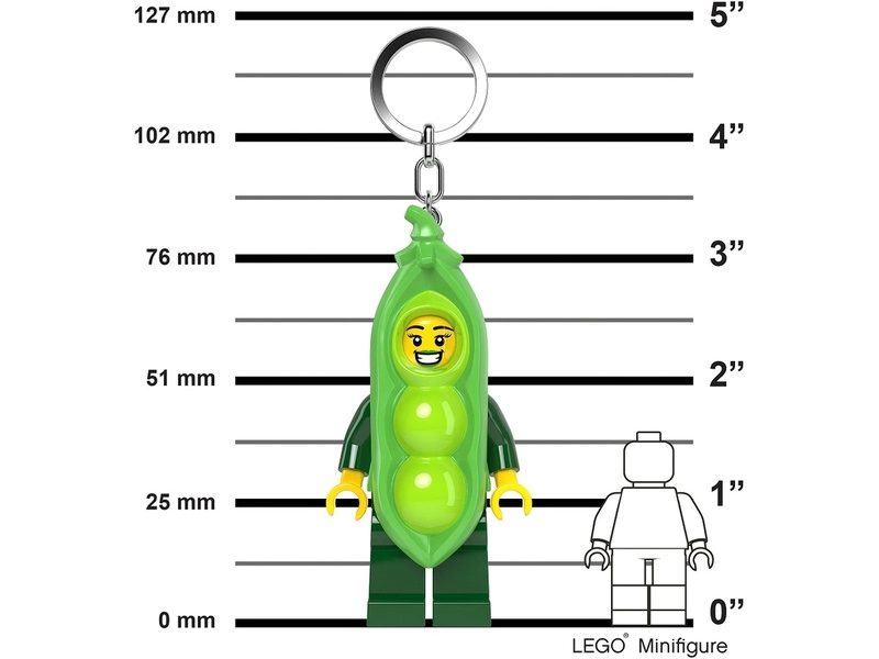 LEGO svietiaca kľúčenka - Hrášok