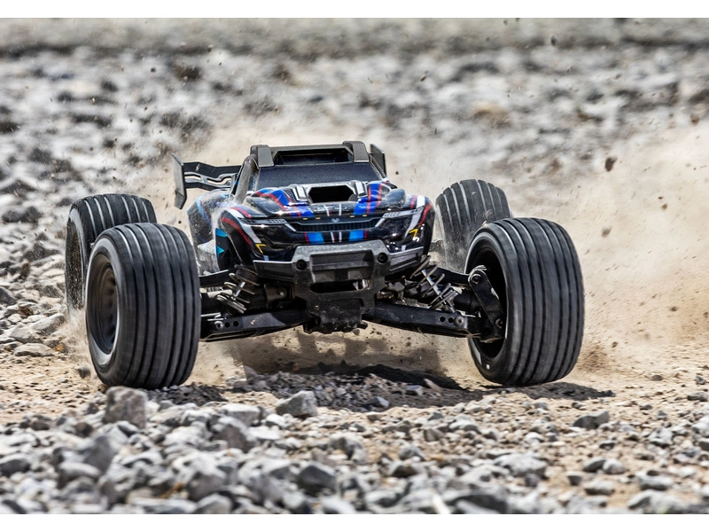 RC auto Traxxas Mini XRT 1:12 VXL-3s 4WD RTR, modrá