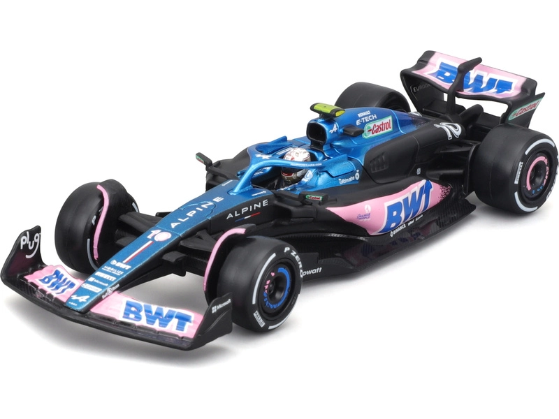 Bburago Renault F1 A523 Team Bwt Alpine F1 N 10 1:43, modrá