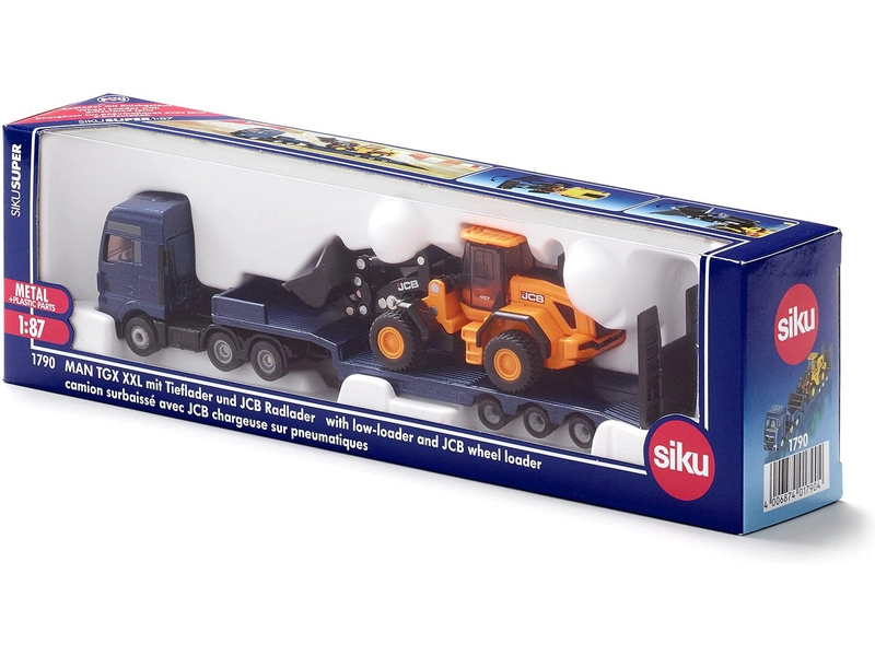 SIKU Super – MAN s kolesovým nakladačom JCB 1:87