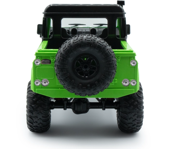 RC auto Land Rover Adventure 1/12 RTR 4WD, zelená + náhradní baterie