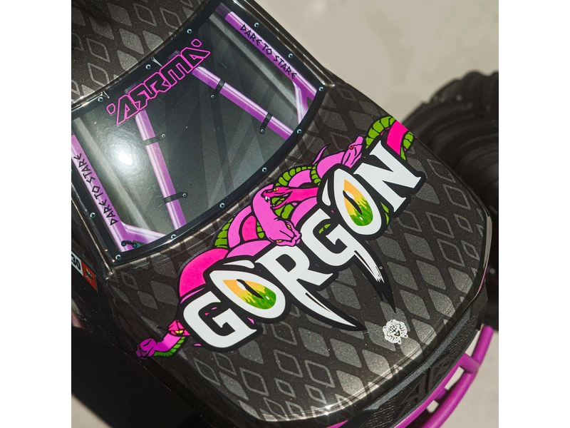 RC auto Arrma Gorgon 1:10 Smart RTR, fialové