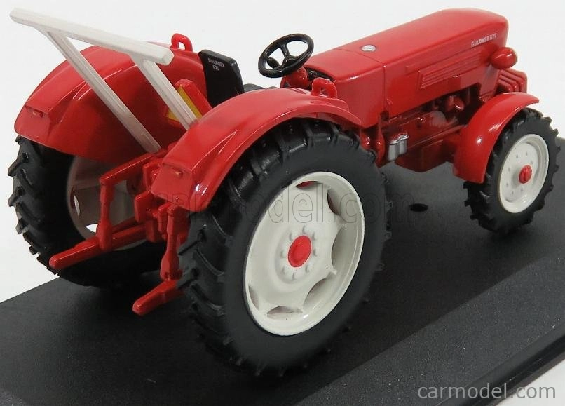 Edicola Guldner G75a Traktor 1965 - Con Vetrina - S vitrínou 1:43 Červená biela