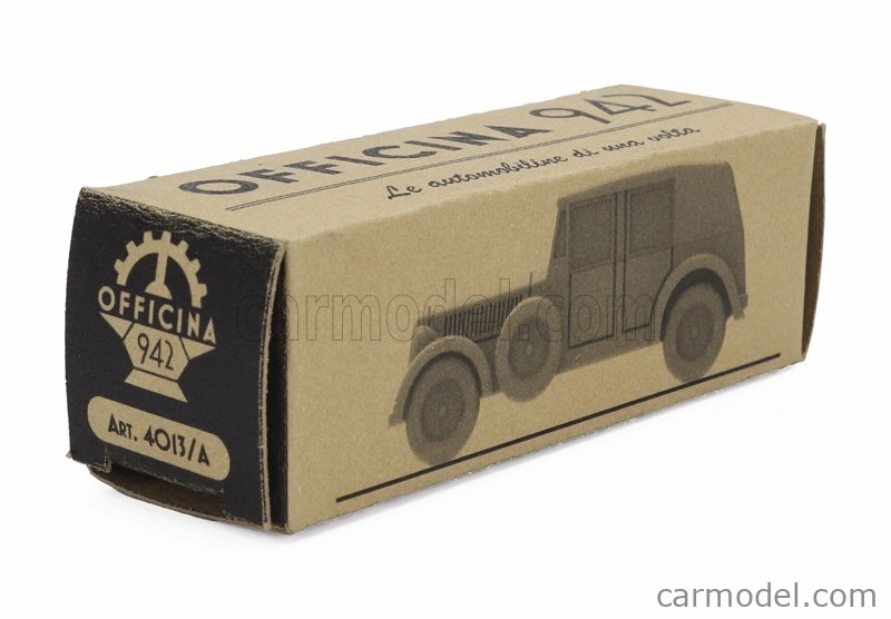 Officina-942 Bianchi Vm 6c Cabriolet Closed 1939 1:76 Vojenská Zelená