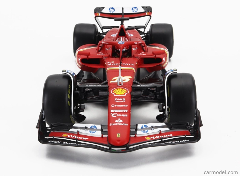 Bburago Ferrari F1 Sf-24 Team Scuderia Ferrari N 16 Season 2024 Charles Leclerc 1:18 Červená Černá