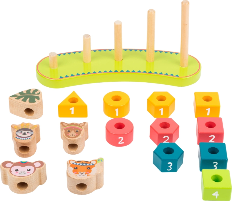 Drevené kocky Small Foot Jungle Dice