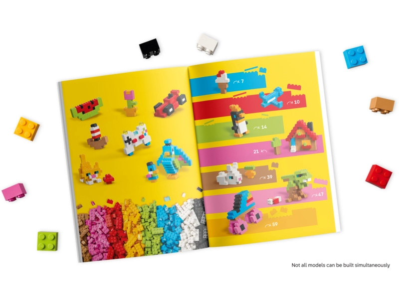 LEGO Classic - Pestrobarevné kreativní kostky