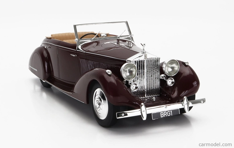 Cult-scale models Rolls royce 25-30 Gurney Nutting All Weather Cabriolet Open 1937 1:18 Red